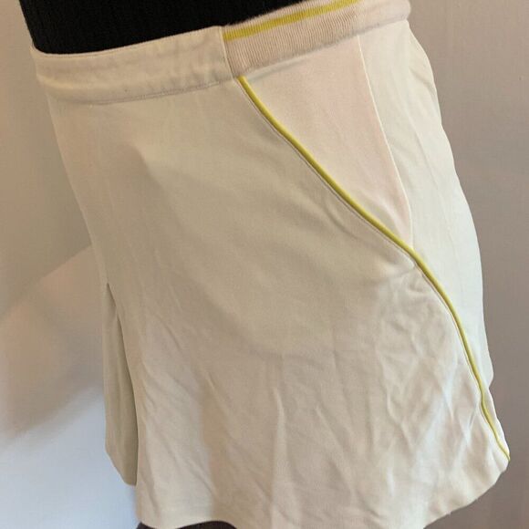 VTG 90 2000s y2k PRADA Skirt Tennis Golf Activewear Mini Pleated Logo Fitness - Picture 15 of 16
